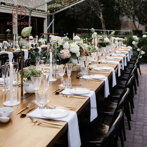 Sillas Modernas <span class=keywords><strong>de</strong></span> Madera Curvada Blancas para Bodas, Eventos, Banquetes y Fiestas, para Uso en Interiores y Exteriores, Muebles para Hoteles - Product Image 4