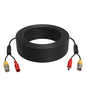 Câble d'extension BNC+DC de 5 à 50 mètres, prix usine, câble intégré vidéo et alimentation à âme en cuivre, câble de connexion BNC pour CCTV - Product Image 2
