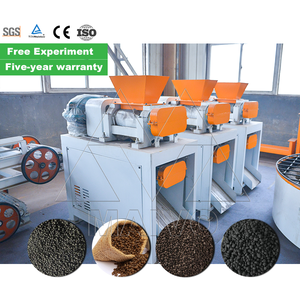 Nuevo diseño MAIVO, máquina granuladora de fertilizante de residuos de cerdo de doble rodillo, Motor de alta eficiencia, alta productividad, gránulos de 2-10mm - Product Image 5