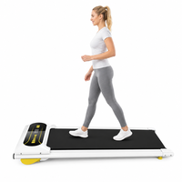 Tapis de marche sous le bureau – Marchez en travaillant, restez actif – Moteur silencieux, design fin – Machine d'exercice pour la maison et le bureau – Course quotidienne