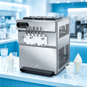 Máquina de Helado Suave de Sobremesa CE, 5 Sabores, Máquina para Hacer Helado Suave, Maquinaria de Heladería, Precio de Fábrica - Product Image 6