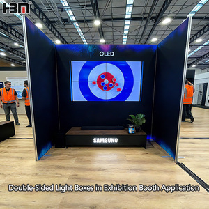 Vertical Double Sided Exhibition <strong>Light</strong> Portable <strong>Advertising</strong> <strong>Light</strong> <strong>Box</strong> for Trade Show Exhibition Custom Size - Product Image 4