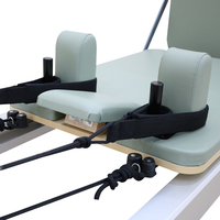 Lit de formation classique professionnel pour le Pilates, reformer en aluminium, équipement de Pilates pour studio de yoga