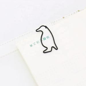 ファンシーなデザインの黒のかわいい動物のペンギンの形のペーパークリップ - Product Image 3