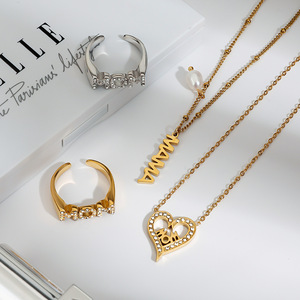 Yiwu agente de compra cổ áo de Moda con Cadena de clavicula đơn giản colgante de aleaccesorios juegos - Product Image 4