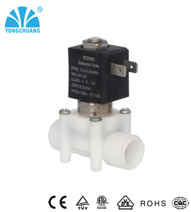 Yongchuang thương hiệu ycl41 Brass 6V DC điện áp thấp bistable chốt Brass nhựa solenoid van của nước - Product Image 2