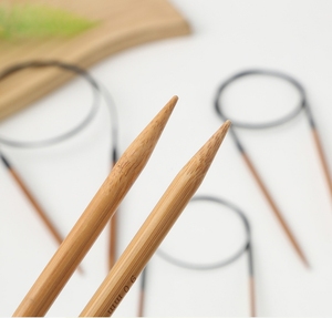 Nuovo Set di Ferri Circolari Portatili in Bambù <span class=keywords><strong>per</strong></span> Uncinetto, con Ago Sostituibile <span class=keywords><strong>per</strong></span> Maglioni, Sciarpe e Cappelli Fai-da-te - Product Image 6