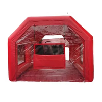 Garage mobile de couverture de voiture de tente gonflable portative de bulle de solution de stockage de moto de véhicule de famille