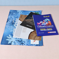 Impression de boîtes personnalisées, papier couché CMYK, papier spécial, brochure d'exposition, livret plié, dépliant, prospectus
