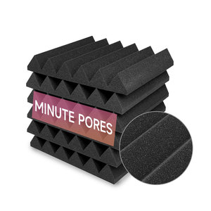 Plaque de mousse de polyuréthane de 2 pouces d'épaisseur, panneaux acoustiques d'absorption acoustique pour la salle de sport, cabines insonorisées, tapis d'<span class=keywords><strong>isolation</strong></span> acoustique en caoutchouc - Product Image 4