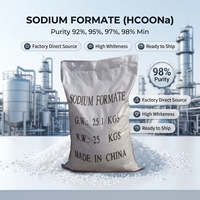 Formiate de sodium, sel de sodium, qualité industrielle pour cuir, 95% 96% 98%, CAS 141-53-7, sac de 25 kg, granulaire, pour forage pétrolier et déneigement