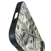 Funda de TPU con diseño de billete personalizado de cobertura total, impresa con UV, a prueba de golpes, para iPhone 17 Air, 17, 16 Pro Max