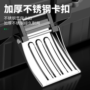 <b>Plastic</b> Toolbox 3 Layer Folding Waterproof With Flip Top For Electricians And Vehicles - Product Image 4