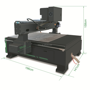 Grabador Láser de Fibra de 70W-200W 1325/1410 - Esmerilado de Vidrio, Arenado, Grabado, JPT M8, Syntec - Product Image 3