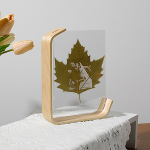 Modern7 cornici in legno personalizzate fatte a mano all'ingrosso in legno quadro ombra scatola con superficie verniciata per la casa Desktop uso fai da te - Product Image 3