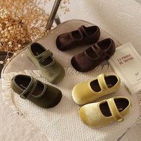 Nouvelle Collection Printemps/Été 2026 – Chaussures Princesse Basses pour Filles à Semelles Souples et Lacets Simples, Idéales pour Robes
