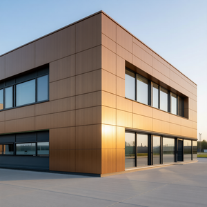 Échantillon gratuit de panneau en aluminium nid d'abeille recouvert de PVDF pour façade de bâtiment de grande hauteur, mur extérieur - Product Image 3
