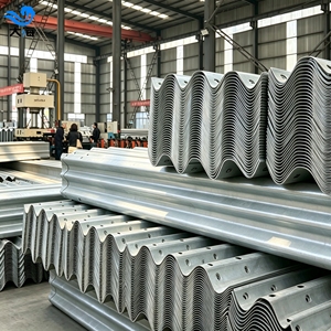 Barandilla de Seguridad para Carreteras, Barra de Acero Flexible en Forma de W, Barrera Anticollisiones, Uso en el Mercado de Singapur, Barandilla de Carretera Galvanizada en Caliente - Product Image 3