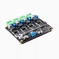 LM2596 Module d'alimentation à découpage multicanal Affichage numérique à quatre voies DC-DC Module d'alimentation à sortie Buck réglable