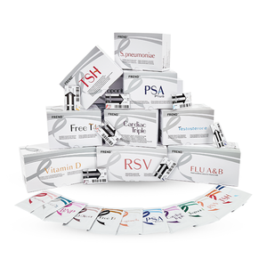 เครื่องวิเคราะห์ภูมิคุ้มกันแบบเรืองแสงพกพา nanoentek F20 CLIA POCT อุปกรณ์ทดสอบ 3 นาที หน้าจอสัมผัสสีขนาด 8 นิ้ว ระดับคลินิก Class I - Product Image 5