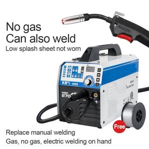 Machine à <span class=keywords><strong>souder</strong></span> MIG 220V 250ME Mini machine à <span class=keywords><strong>souder</strong></span> <span class=keywords><strong>semi</strong></span>-<span class=keywords><strong>automatique</strong></span> <span class=keywords><strong>sans</strong></span> <span class=keywords><strong>gaz</strong></span> Fil fourré à flux inverseur Capacité 1KG Soudeur MIG - Product Image 5