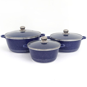 Juegos <span class=keywords><strong>de</strong></span> Utensilios <span class=keywords><strong>de</strong></span> Cocina Directo <span class=keywords><strong>de</strong></span> Fábrica, Antiadherentes, <span class=keywords><strong>de</strong></span> Aluminio, Granito, Inducción, <span class=keywords><strong>Esmalte</strong></span>, con Ollas y Sartenes - Product Image 6