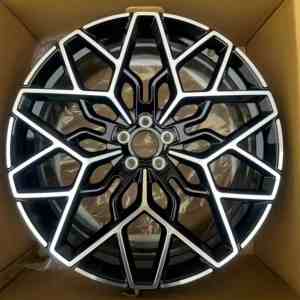 Kw Forgé 21 22 Pouces 5x108 Jantes pour <span class=keywords><strong>VOLVO</strong></span> EX30 XC90 <span class=keywords><strong>V90</strong></span> Cross Country Personnalisé Noir Brillant Machine Face Jantes En Alliage D'aluminium - Product Image 3