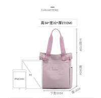 Ouye personnalisé mode Nylon sac à bandoulière grande capacité fronde sacs fourre-tout couleur unie femmes sacs à main décontractés