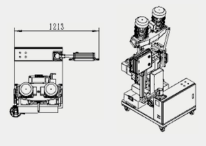 Portable Automatic Feed Milling <b>Processing</b> Cold <b>Pipe</b> Cutting Chamfering Plate Beveling <b>Machine</b> PB-100 Steel Plate Beveling Cutti - Product Image 4