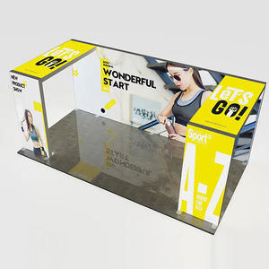 TianLang Light Box Portable Trade Show Booth Seg Exhibition Booth Caja de luz Publicidad Led Cabina de caja de luz de doble cara - Product Image 4