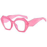 Lunettes à monture optique oeil de chat, super chaude, verres Anti lumière bleue, nouvelle mode 61900