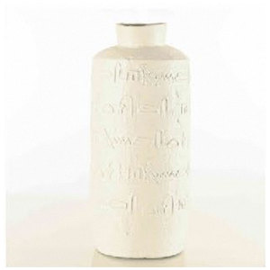 <b>Ceramic</b> Cylindrical Cake Mould Matte Finish Decorative <b>Vase</b> Shape 1 Piece - Product Image 2