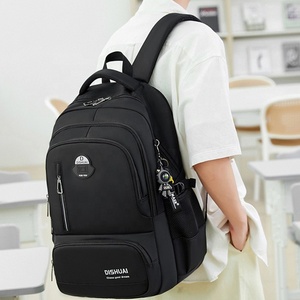 <b>Waterproof</b> Student <b>Backpack</b> Large Capacity <b>School</b> Bag Lightweight Oxford Laptop Compartment Custom Logo for Travel 35-45L - Product Image 3