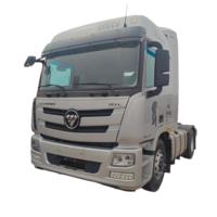 Truk Traktor Bekas Foton AUMAN GTL 10 Roda 4x2 Euro 6 Setir Kiri Transmisi Otomatis AMT Diesel Tugas Berat Kamera Belakang