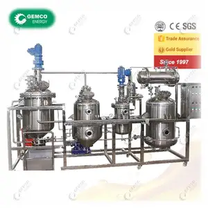 China top Quality Laboratory Edible Mini Cooking Fish Small Oil Refinery for Refining Crude Coconut,Soybean,Palm,Sunflower Seed