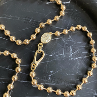 Bracelet minimaliste en perles solitaires ovales grandes taille, fait main en laiton de haute qualité LOZRUNVE, vente en gros