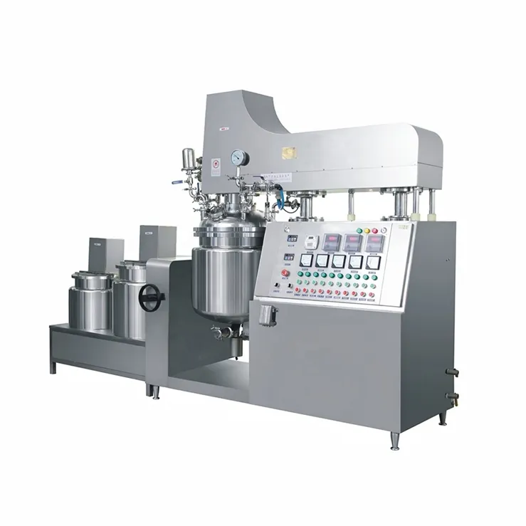 Máquina de emulsión al vacío, homogeneizador, crema cosmética, mezclador de emulsión