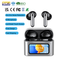 Écouteurs hybrides ANC ENC à réduction de bruit active, intra-auriculaires, Audifonos, écouteurs Bluetooth, écouteurs de sport TWS