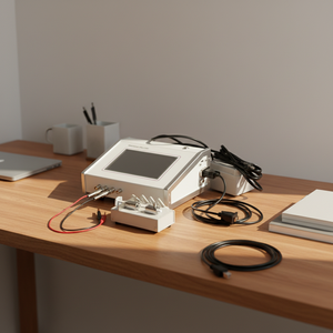 Système de test des propriétés électriques par ultrasons 5000 MHz pour la détection et l'analyse des matériaux piézoélectriques - Product Image 1
