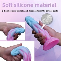 Énorme Godemiché en Silicone en forme de Pénis de Cheval Noué, Épais, XL, Monstre, avec Ventouse, Étanche, JUNXIN, Jouet pour Femmes et Gays, Libérez Votre Désir