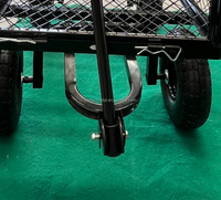 Chariot de transport de marchandises TC1840A, chariot pliable en maille, chariot en fil métallique, chariot à main, capacité de charge lourde