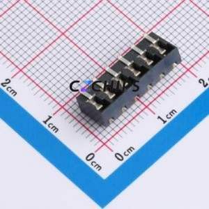 GT-BTP30006-0650B-015A Blade/Spring Contact Battery Connector SMD,P=3mm Connector Spring Contact Type 3mm 6P Horizontal Mount - Product Image 2