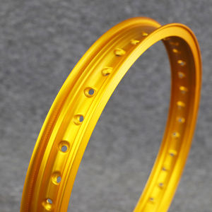 12 15 17 18 19 21 23 26 30 pulgadas 36 agujeros anodización Dirt Bike aleación llanta bujes color oro aluminio motocicleta radios rueda llanta - Product Image 5