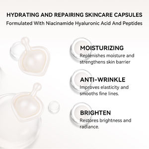 スキンケアカプセルデュアルアクションクレンジング栄養水分補給フェイシャルトリートメントポータブル旅行フレンドリーメイクアップ除去 - Product Image 3