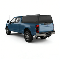 Hard-top en aluminium étanche et verrouillable sans perçage pour Isuzu Ranger Pickup, couvre-benne haute, auvent et couvre-benne de camion