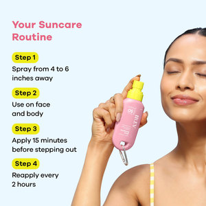 Spray <span class=keywords><strong>solaire</strong></span> OEM SPF 50, spray <span class=keywords><strong>solaire</strong></span> minéral à l'oxyde de zinc, protection UVA/UVB à large spectre, léger et résistant à l'eau - Product Image 5