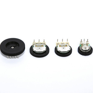 Potenciómetro de rueda de pulgar Bonens Manufacturer R1001 de 16*6mm con interruptor, 500-1M, 20% de tolerancia, <span class=keywords><strong>control</strong></span> de volumen de audio estéreo - Product Image 5