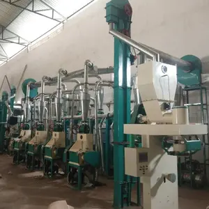 30TPD industriële meel molen machine voor maken maïsmeel maïs freesmachine meel molen machine