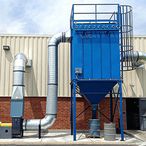 Nouveau dépoussiéreur industriel intégré de type baghouse à haute efficacité en acier au carbone pour l'extraction et le nettoyage de la poussière - Product Image 1