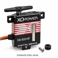 Servomoteur Glider 11KG 10mm Slim Coreless XQ-POWER XQ-S2210F à couple élevé, étanche, boîtier en aluminium CNC, numérique, 8.4V pour avion RC